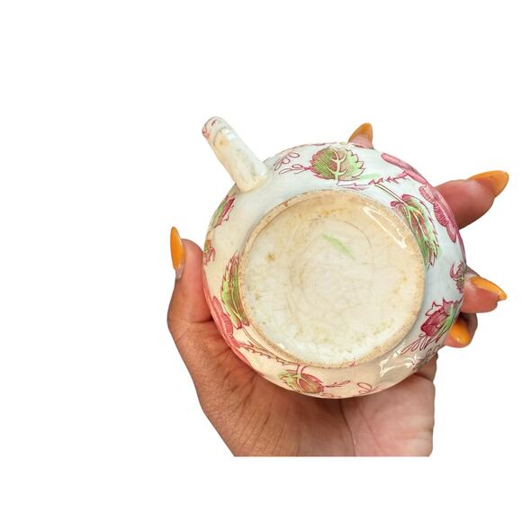 Johnson Brothers VTG Rose Chintz Pink Floral England 5 Teacup and Saucer Set - Picture 11 of 12